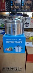 9-Litre Aluminium Manual Pressure Cooker - 1