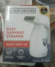 Black+Decker Easy Garment Steamer - 1