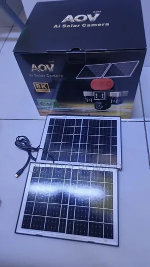 Solguard Kamera ya CCTV ya Solar yenye Lensi 4