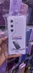 Kifaa cha Kinga cha Silicone Kisichoingiza Mshtuko kwa Tecno Camon 40 - 1