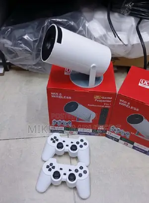 Mini HY300 Pro+ Projector ya Android 2-in-1
