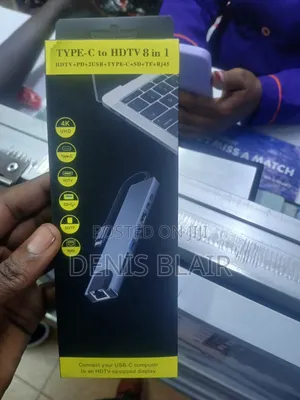 Type-C to HDTV 8-in-1 Adapter