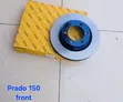 Front Brake Disc for Toyota Land Cruiser Prado 150 Series - 1