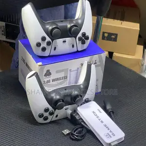 Portable Retro Gaming System 64GB with 2 Wireless Controllers