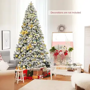 High Count Snow Flocked Christmas Tree 2.4m (8ft)