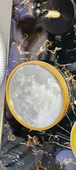 Gold LED Ceiling Lamp - Color Changing - 1