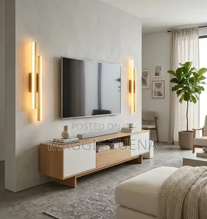 Golden Indoor Wall Bracket - Color Changing
