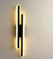Black LED Wall Light - 2