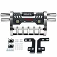 Toyota Hilux Chrome Black Nudge Bar - 3
