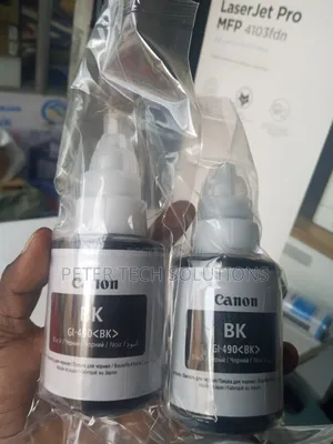 Canon BK GL-490 Genuine Black Ink