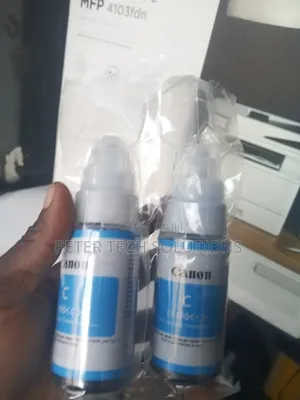 Canon GL490 Cyan Ink Cartridge Halisi