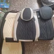 Beige & Black 5 Seater Car Seat Covers - 3