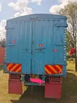 Isuzu FRR KCF White Closed Body Truck - 2