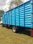 Isuzu FRR KCF White Closed Body Truck - 4