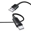 USAMS USB-A kwa Type-C Fast Charging Cable (18W, 1m) - 2
