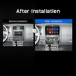 9-Inch Radio Console Fascia for Isuzu D-MAX (2001-2005) - 2