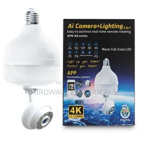 K07 WiFi Ceiling Light Camera