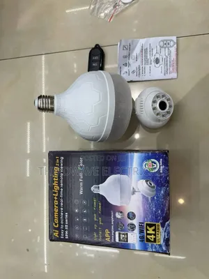 K07 WiFi Ceiling Light with CCTV Camera