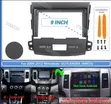 Radio Console Fascia for Mitsubishi Outlander 2008-2012 - 2