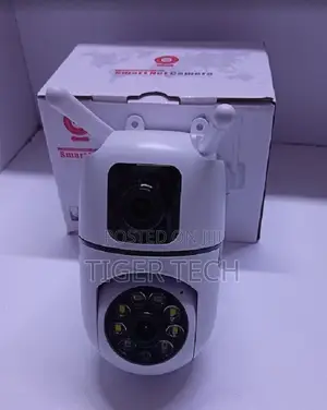 Dual Lens WiFi PTZ Bulb Camera (V380 Pro)