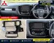 Fremu ya Trim ya Dash ya Fascia ya Redio ya Android ya Mitsubishi Outlander 2014-2018 - 2