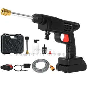 Black Car Pressure Wash Gun na Betri 2