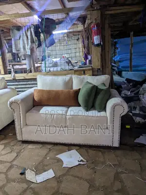 Luxury Cream Sofa Set