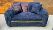 Blue Channel 2-Seater Sofa - 2