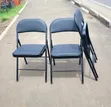 Brand New Folding Chairs and Table Set - 1