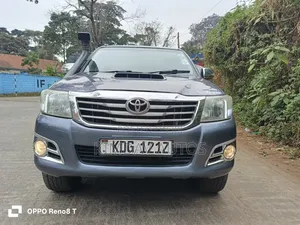 Toyota Hilux 3.0 D-4D 4x4 Pickup 2014 Gray