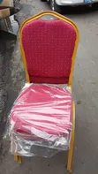 Viti Vizito vya Sherehe - Kitambaa Chenye Michoro Nyekundu - 1
