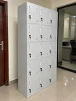 Boss Office Products Kabati la Maduka 15-Compartment la Chuma - 1