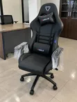 Boss Office Products Kiti Nyeusi cha Michezo - 2