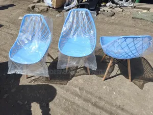 Viti vya Plastiki vya Rangi ya Bluu vya Kula vya Muundo wa Wayai