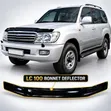 Toyota Land Cruiser 100 Series Deflector ya Bonnet Nyeusi - 1