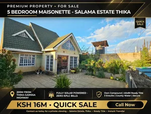 Nyumba ya Kisasa ya Vyumba 6 vya Kulala na Samani Salama Estate, Gatuanyaga