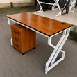 Boss Office Products Dawati la Ofisi la Metali - 1