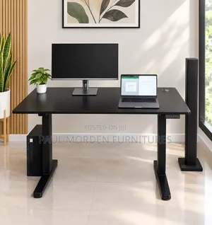 Boss Office Products 1.2m Meza ya Umeme inayoweza Kurekebishwa