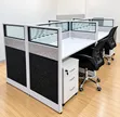 Boss Office Products 4-Way Workstation - 1