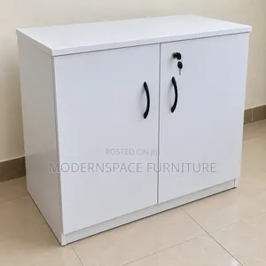 Kabati la Kisasa la Mbao la Ofisi lenye Milango Miwili